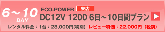 ECOPOWER-1200　10日間