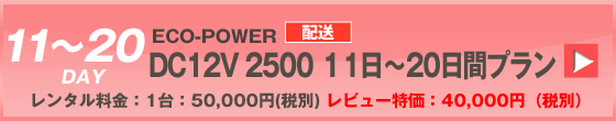ECOPOWER-6400　20日間