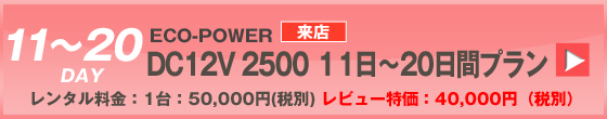 ECOPOWER-6400　20日間