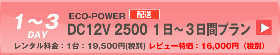ECOPOWER-6400　3日間
