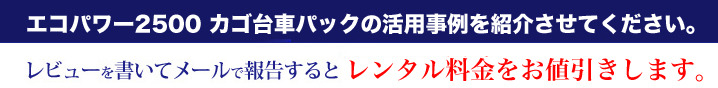 レビューキャンペーン実施中活用事例を紹介させてください！